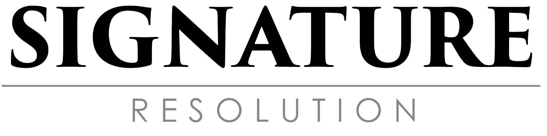 Signature Resolution
